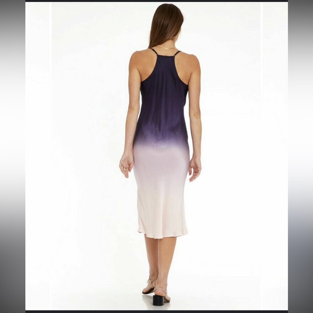 Young Fabulous & Broke Purple and Cream Gradient Midi Dress - Picture 3 of 8